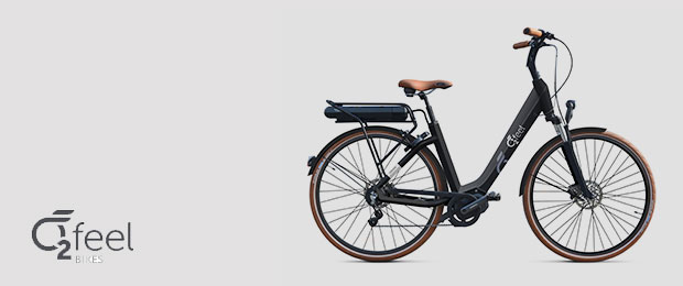 Vélos électriques urbains et polyvalents  O2feel