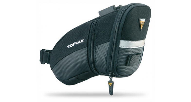 SACOCHE DE SELLE TOPEAK 66CL SMALL AERO WEDGE FIXATION RAPIDE QUICKCLICK
