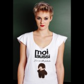 Moi Aussi T-shirt femme Peluche